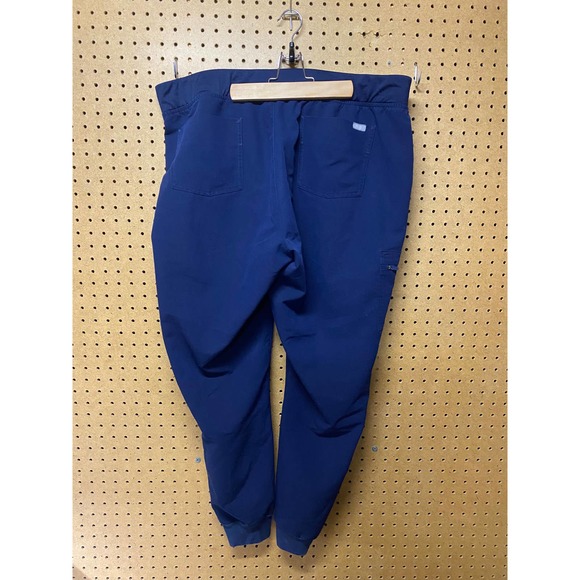 Figs Navy Blue Wide Leg Pants - Picture 6 of 9